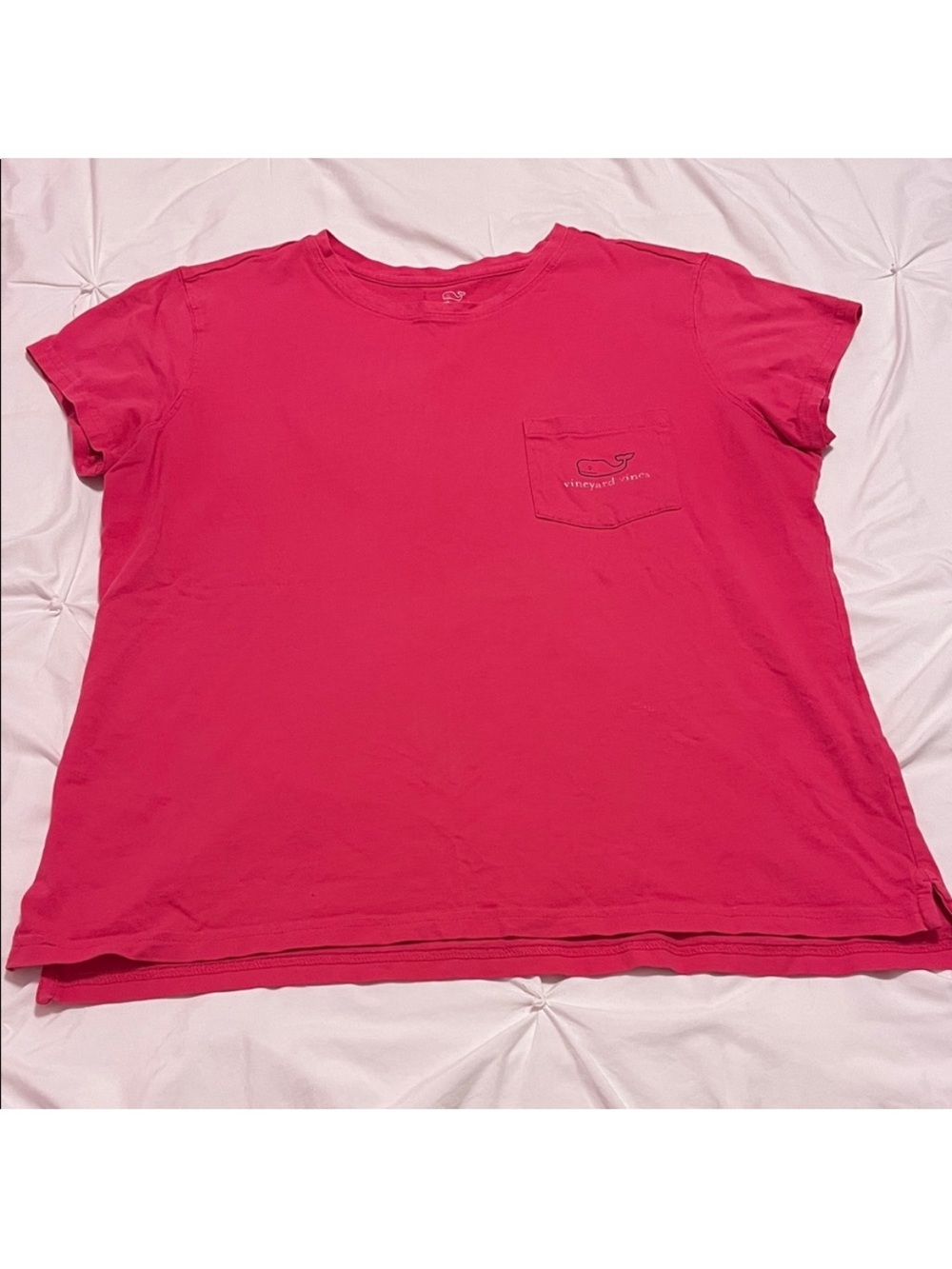 Vineyard Vines Short Sleeve Tee - Hot Pink